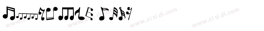 Musical Tone字体转换 Musical Tone字体转换